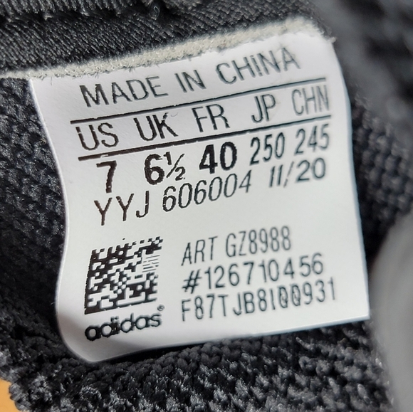 Adidas Mens Size 7 Ultraboost 20 Chinese New Year Black Running Shoes GZ8988 New - Picture 4 of 11